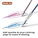 Shuttle Art 160 Pack Glitter Gel Pens, 80 Colors Glitter Gel Pens Set with 80 Refills for Adults Coloring Books Drawing Crafts Scrapbooking Journaling