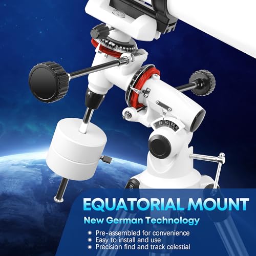 image for Dianfan Telescope 150EQ Astronomical Professional Telescope for Adults