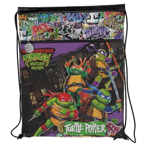 CYPBRANDS Unisex Kinder Ninja Turtles Sack-Mutants Rucksack, bunt