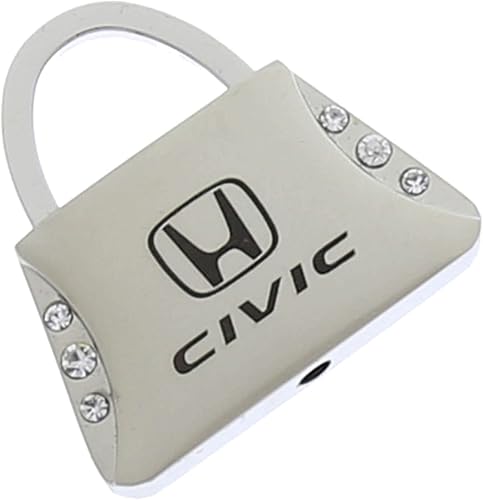 Au-Tomotive Gold, INC. Llavero con forma de monedero de cristales transparentes Honda Civic