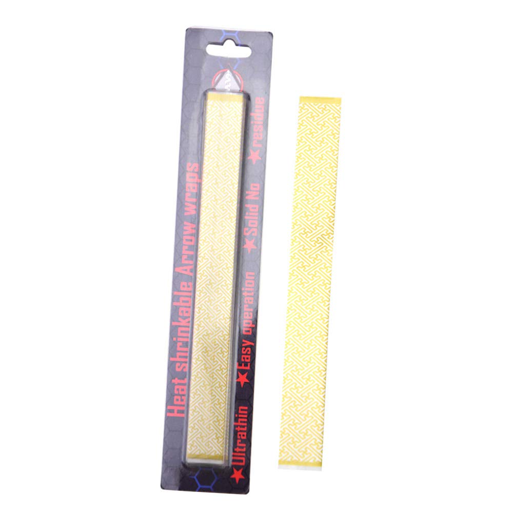 WEREWOLVES Pfeil Wraps 7,68x0,79 Zoll - 12 Stück Bogen Aufkleber Weiß