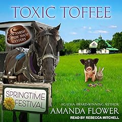 Toxic Toffee Audiolibro Por Amanda Flower arte de portada