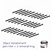 NEFUTRY 100pcs Replacement Standard Pen Nibs with 1 Removal Ring for Wacom Bamboo Intuos Cintiq Pen