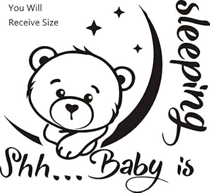 Vinyle Stickers Muraux Murale Chut Bebe Dort Lune Et Etoiles Mignon Ours Enfants Chambre Decoration Pepiniere Chambre Decor 42 47 Cm Amazon Fr Bricolage Vinyle Stickers Muraux Murale Chut Bebe Dort Lune Et Etoiles Mignon Ours Enfants Chambre Decoration Pepiniere Chambre Decor 42 47 Cm Amazon Fr Bricolage