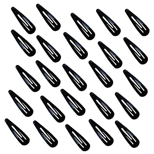 Snapヘアピン、クリップ、40個セット5メートル金属ヘアピン、女性と女の子金属BBヘアピンアクセサリー造形