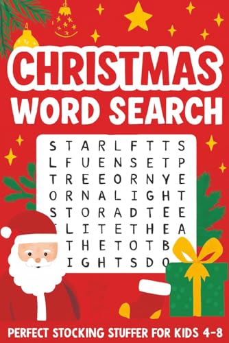 Christmas Word Search for Kids 4-8: Holiday Word Search Puzzles f...