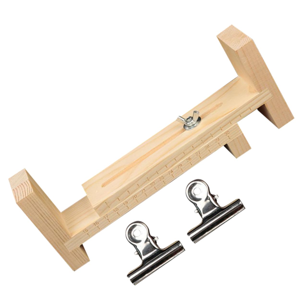NUOBESTY 4 Juegos accesorios manualidades bracelet maker tejedora de brazaletes cuerda de mano perla electrica bucle talón kit de tejido kit de cuerda de soporte de tejido Madera