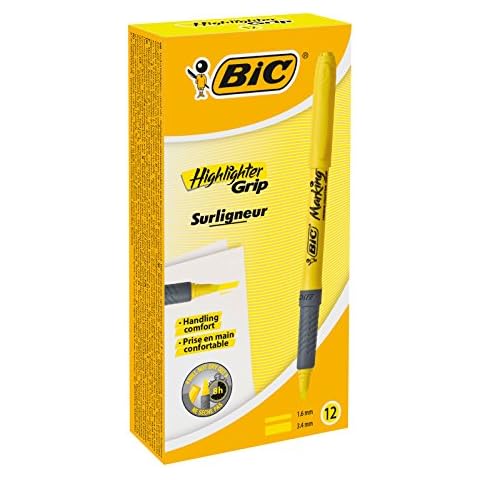 BIC 811935 Punta de cincel Amarillo 12 piezas Cover