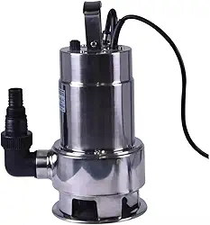 Bomba Submersível para Água Suja Inox 550W 127v