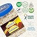 Crispa Premium Quality Tri-Color Israeli Couscous - 21.16 oz (1.3Lb) | Natural Product of Israel | No Cholesterol & 0.5g Total Fat | 143 Amount Per Serving Calories | Original Toasted Israeli-Style Pasta
