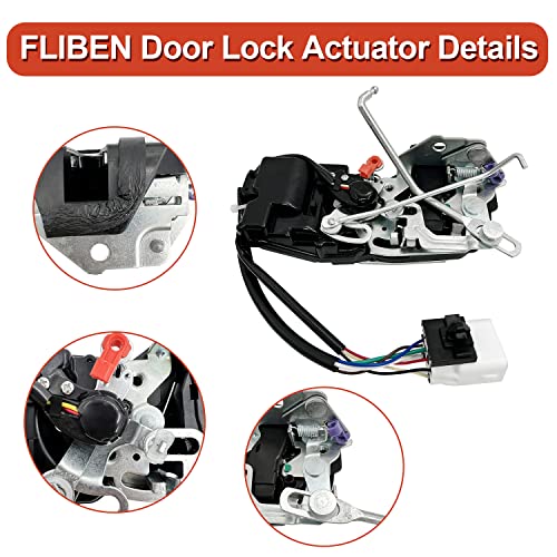 Front Drive (Left) Side Door Lock Actuator Motor for Toyota Tacoma Latch 69040-04010 6904004010 931-492 1998 1999 2000 2001 2002 2003 2004