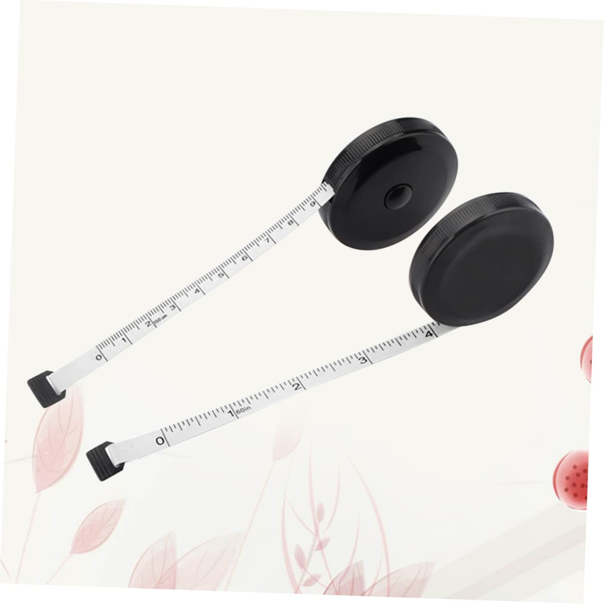 Beatifufu Dual-Sided 150cm Round Tape Measure Retractable for Tailoring Sewing Auto-roll Ergonomic Mini PVC