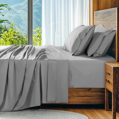 Image of SONORO KATE 1000 Series 100% Egyptian Cotton Full Sheets,Extra Deep Pocket