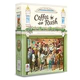 Korea Board Games Coffee Rush: Juego de Mesa Estrategico para 1 o ms Jugadores, Edad Recomendada 12+ - Primera Edicin