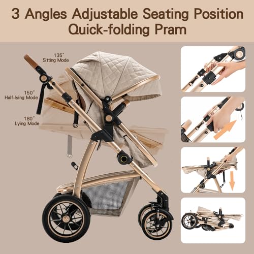 Gcarebb 3 in 1 Travel System