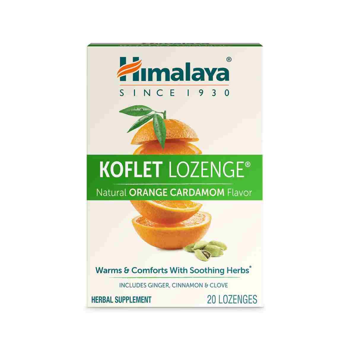 HimalayaKoflet Lozenge Orange Cardamom 20ct (MIN 6)