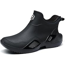 Rain Boots Men Waterproof Garden Boots Outdoor Rain Shoes