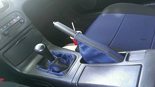 RedlineGoods Shift Boot Compatible with Honda CRX DelSol 1992-98. Tailor Made - not Universal. Genuine top-Grade Italian Black Leather with Black Thread