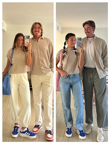 UANEO Sweater Vest Women Mock Neck Casual Cropped Knit Pullover Cap Sleeve Sweater for Women Top Spring2