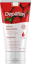 Creme Depilatório Depilflax-Corporal Morango Perna Braço Axilas e Virilha 100g