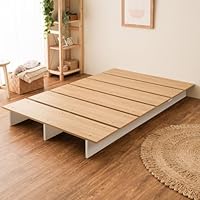 NEO CRASY ボードベッド セミダブル グレー すのこ ローベッド 木製 Amazon｜NEO CRASY ボードベッド セミダブル グレー すのこ ローベッド