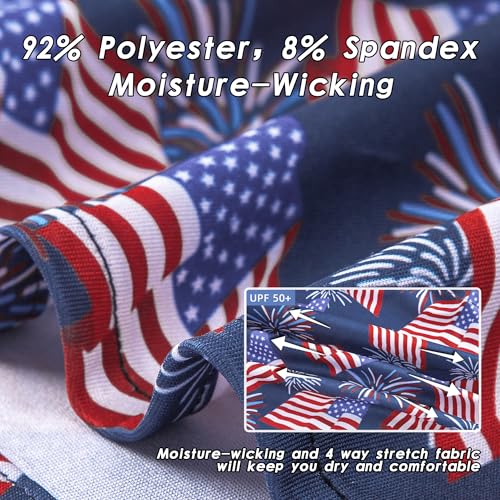 FT FENTENG Mens Hawaiian Shirts Regular Fit Short Sleeve Casual Button Down Summer Tropical Beach Shirts4