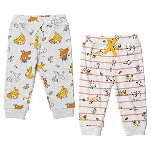 Image of Disney Mickey Mouse Lion King 2 Pack Pants Newborn to Little Kid