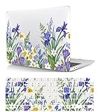 【Perfection de la protection】La coque inférieure de l'étui rigide pour ordinateur portable comporte quatre patins en caoutchouc pour rendre l'ordinateur portable plus stable lors de son utilisation. Après l'installation, tous les boutons peuvent être utilisés normalement, et jouent le rôle de protection anti-poussière, anti-chute, anti-rayures et anti-empreintes digitales.