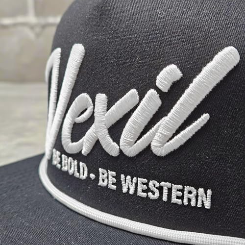 Image of Vexil American Rancher Adjustable Snapback Western Lifestyle Rodeo Southwest Inspired Meshback Hat