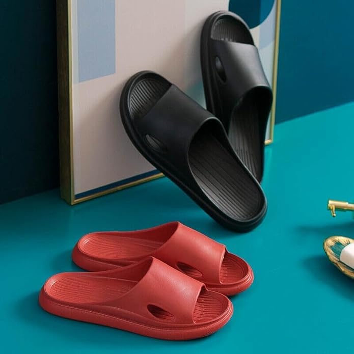 Image of DRUNKEN Slippers For Men Flip Flops Chappals Slides Stylish Sleeper Man Sliders Footwear Bathroom Daily Use Chapal Hawai