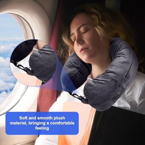 Almohada de viaje de peluche mediana rellenable miniatura 3