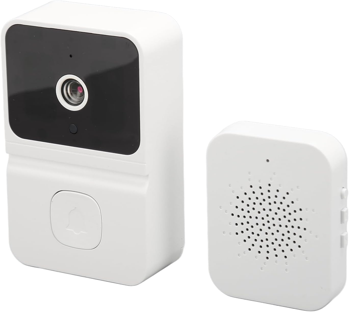 Auslese WiFi Video Doorbell | Wireless Smart Doorbell Camera | with APP Control | 720P Remote | Visual Call | 2-Way Audio Viewing | 100 Degrees Wide Angle Camera | for Home Office (B0D7SQ4X3P) Amazon Price History, Amazon Price Tracker