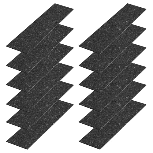 EBaokuup 12 Pcs 12-Cell Replacement Capillary Mats-18.5 x 3.5 Inches Self Watering Seed Starting Mat-Capillary Mats for Indoor Gardening Greenhouse Plant Seed Starting