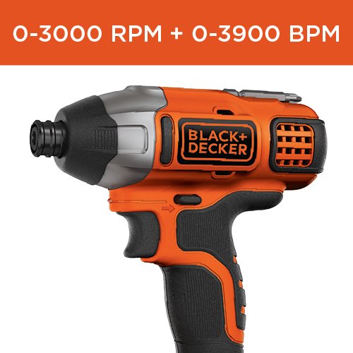 BLACK+DECKER 20V MAX Impact Driver Kit (BDCI20C)