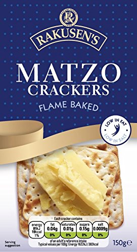Rakusens Matzo Crackers 150g (Pack of 2)