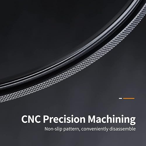 Miniatura 4 de K&F Concept Anillo de filtro de base magnética vacía de 3.031 in (funciona solo en el sistema magnético K&F Concept Quick Swap)