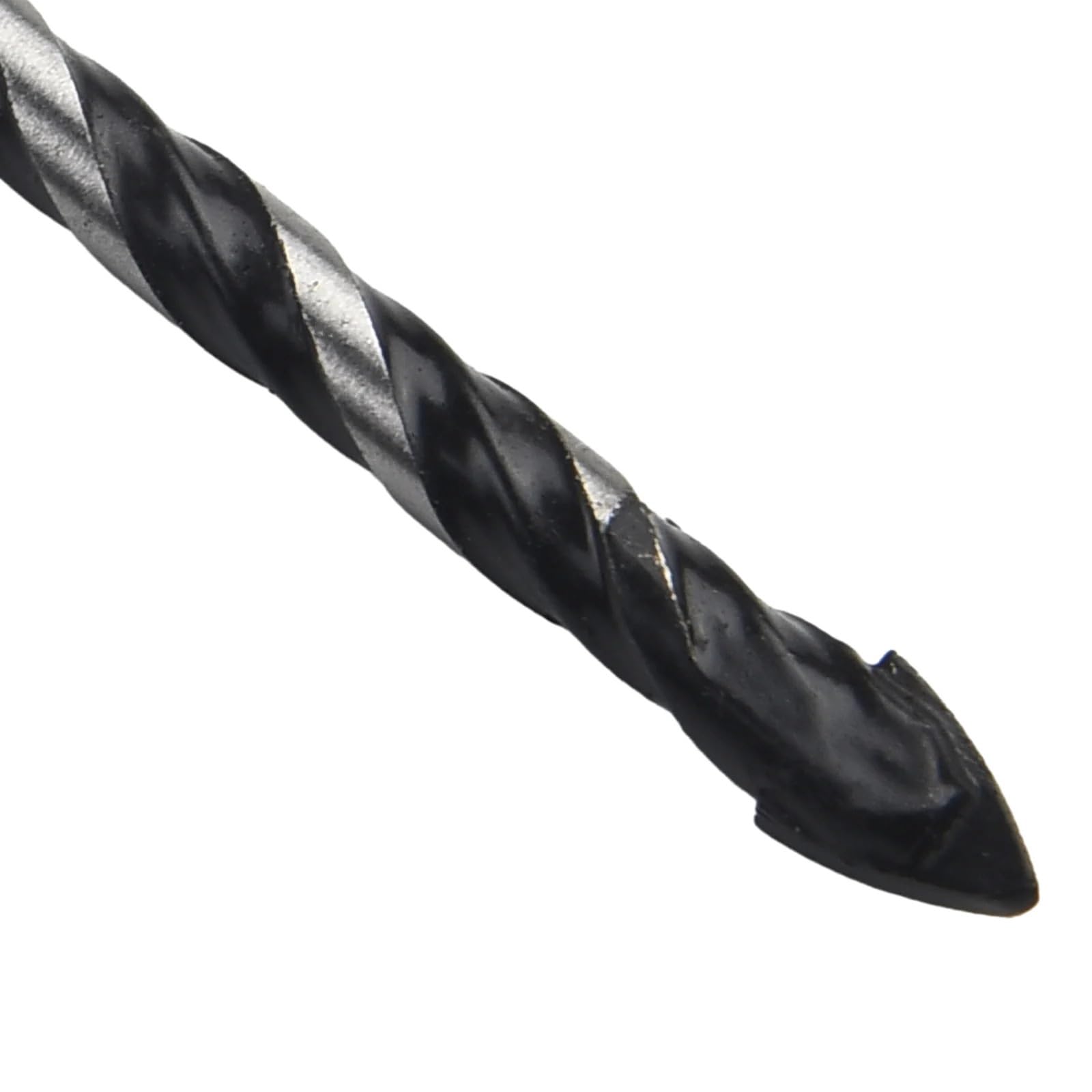 10 pz 6mm punte da trapano triangolari in acciaio al carburo multifunzione for piastrelle di ceramica vetro, mattoni cemento, legno, foro apri 100mm