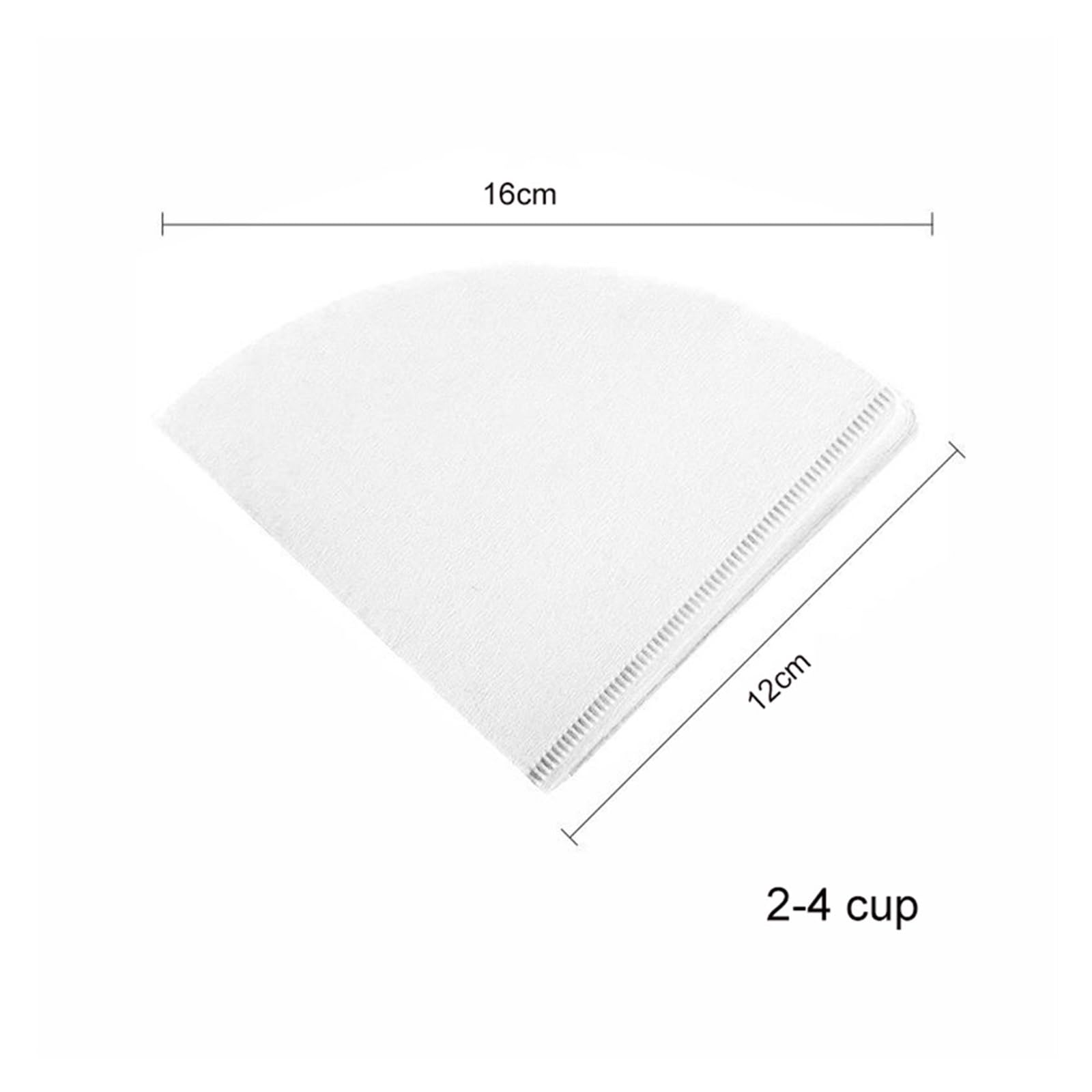 Lot de 500 à 1000 filtres à café en papier en forme de V, cône en pâte de bois, passoire à café, sac, infuseur à thé expresso, accessoires(White500pcs,V02(2-4 servings))