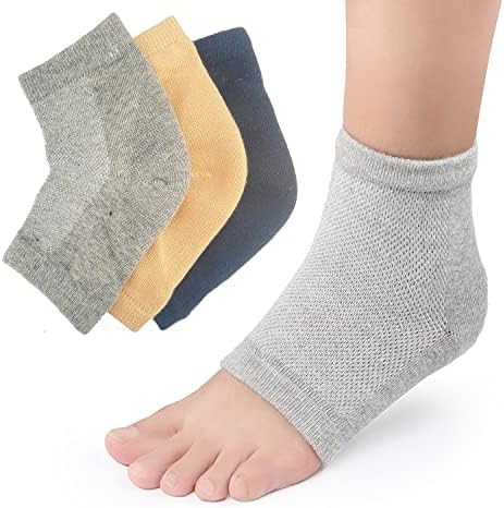 Get Soft and Smooth Feet with DCC-GETS Moisturizing Socks for Women - 2 Pairs of Spa Gel Socks for Cracked Heel Treatment
