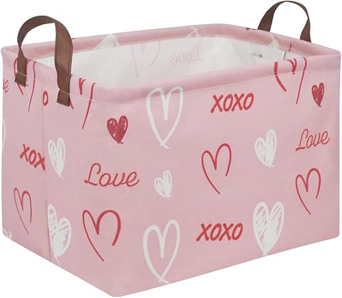 Miniatura 75 de FXOLCSHE - Cesta rectangular de animales, cesta de almacenamiento impermeable para recámara, cesta de guardería, cesta de almacenamiento para