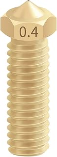 APAAZO 5Pcs Lot 3D Printer Parts Volcano Nozzle All Metal Brass E3D 3D Extruder Nnozzle 0.4/0.6/0.8/1.0/1.2mm Compatible With 1.75 Mm Filament (Size : 0.25)