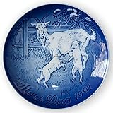 Bing & Grondahl ** 1991 Mother's Day Plate - Nanny Goat and ... ** 1801991
