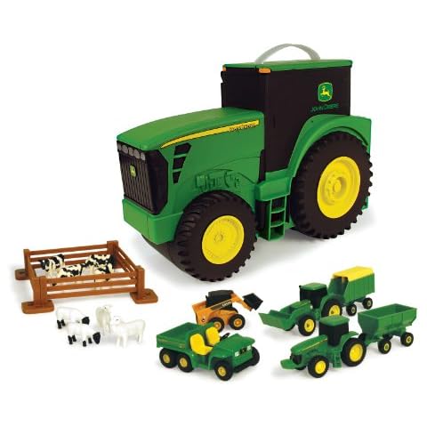 TOMY John Deere Durable Vehicle Toy Set Cover