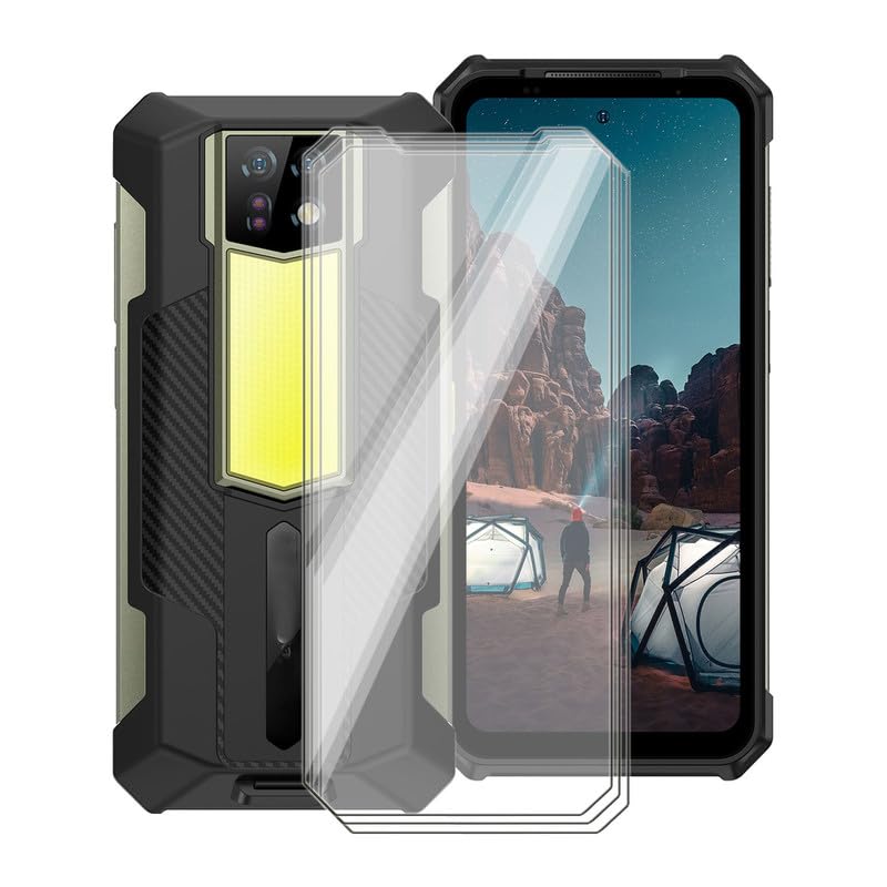 Mr.Shield Pellicola Protettiva per Ulefone Armor X13 Vetro Temperato [9H Durezza] [3 Pezzi] Protezione Schermo Senza Bolle