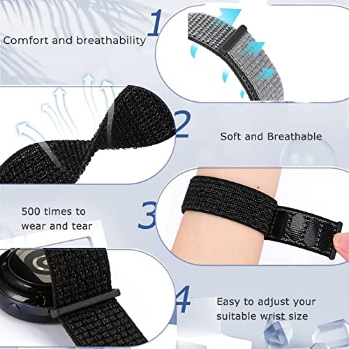 Sport Loop Band Compatible with Apple Watch Band 49mm 46mm 45mm 44mm 42mm 41mm 40mm 38mm Men Women, Braided Stretchy Nylon Loop Bands for iWatch Ultra 2 1 Series 10 9 8 7 SE 6 5 4 3 2 1 - Image 5