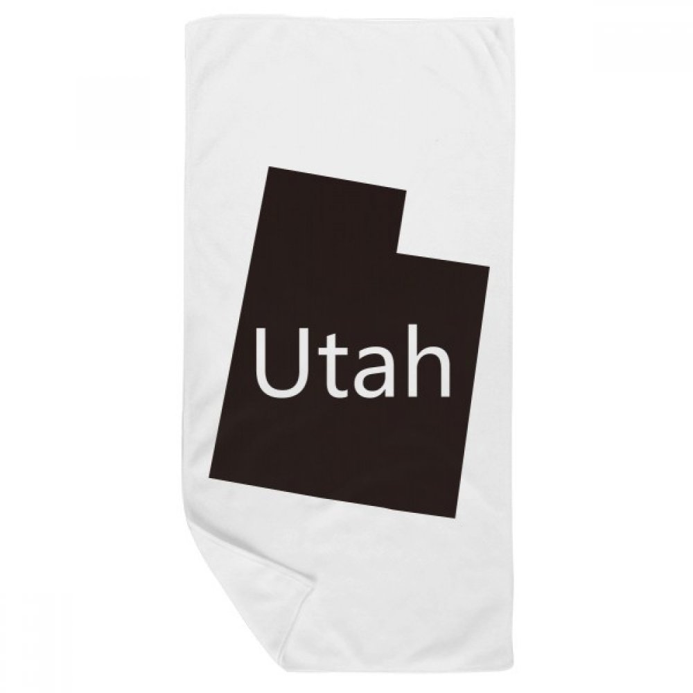 Serviette de bain Utah multicolore idéale pour le sport et vos déplacements