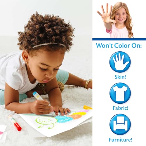 Image of Crayola Color Wonder Disney Princess Mess Free Coloring Set,18 Coloring Pages and 5 Markers, No Mess Kids Art Supplies Gift for Girls & Boys Ages 3+, Washable Coloring Kit