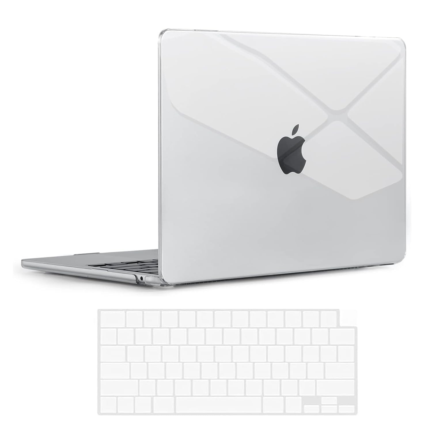 CASOSHIELD Compatible with New MacBook Air 15 inch Case 2023 Release A2941 M2 Chip with 15.3 Retina Display & Touch ID, Plastic Hard Shell Case with Keyboard Skin, Crystal Clear (B0CBMCWQ2X) Amazon Price History, Amazon Price Tracker