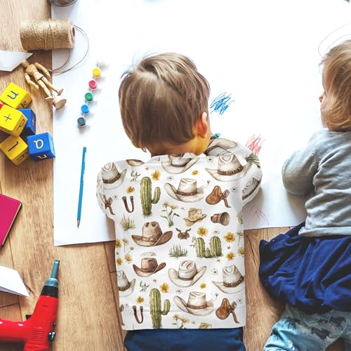 JUNZAN Western Style Sunflowers Kids Girls Sweatshirts Hoodies Long Sleeve Kids Pullover Hoodie Sports 4T 6