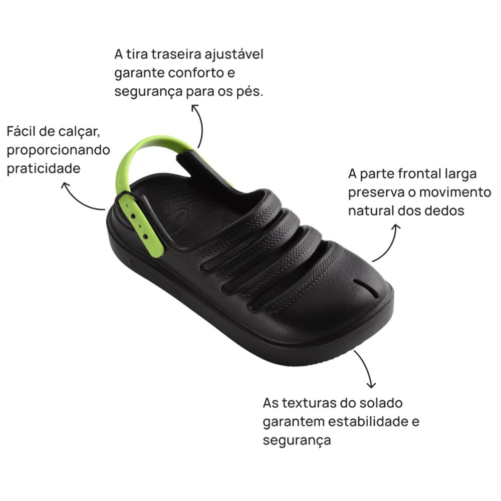 Havaianas Unisex Kid's Clog Princesas Sandal